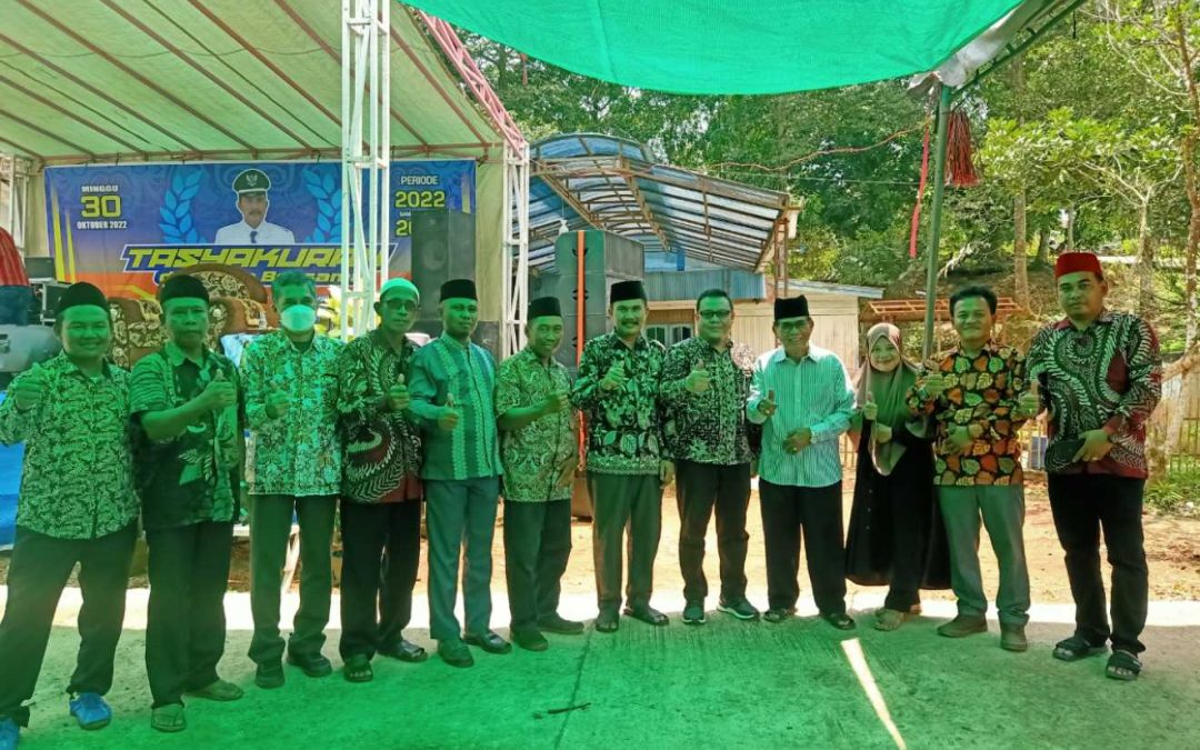 Acara Tasyakuran Kepala Desa Mulawarman Terpilih Bapak H.Mulyono,S.H Periode Tahun 2022-2028 Di Desa Mulawarman