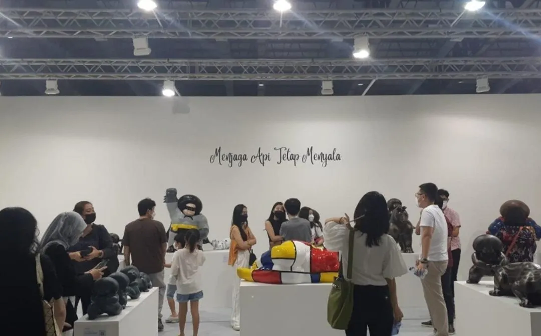 Geliat Pasar Seni: Desa Mulawarman Memasarkan Karya-Karya Lokal ke Publik Luar