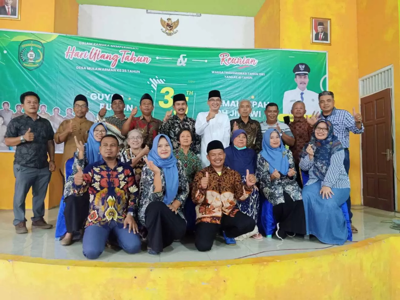 Warga Desa Mulawarman Siaga: Terlatih dan Mampu Membantu Sesama saat Bencana